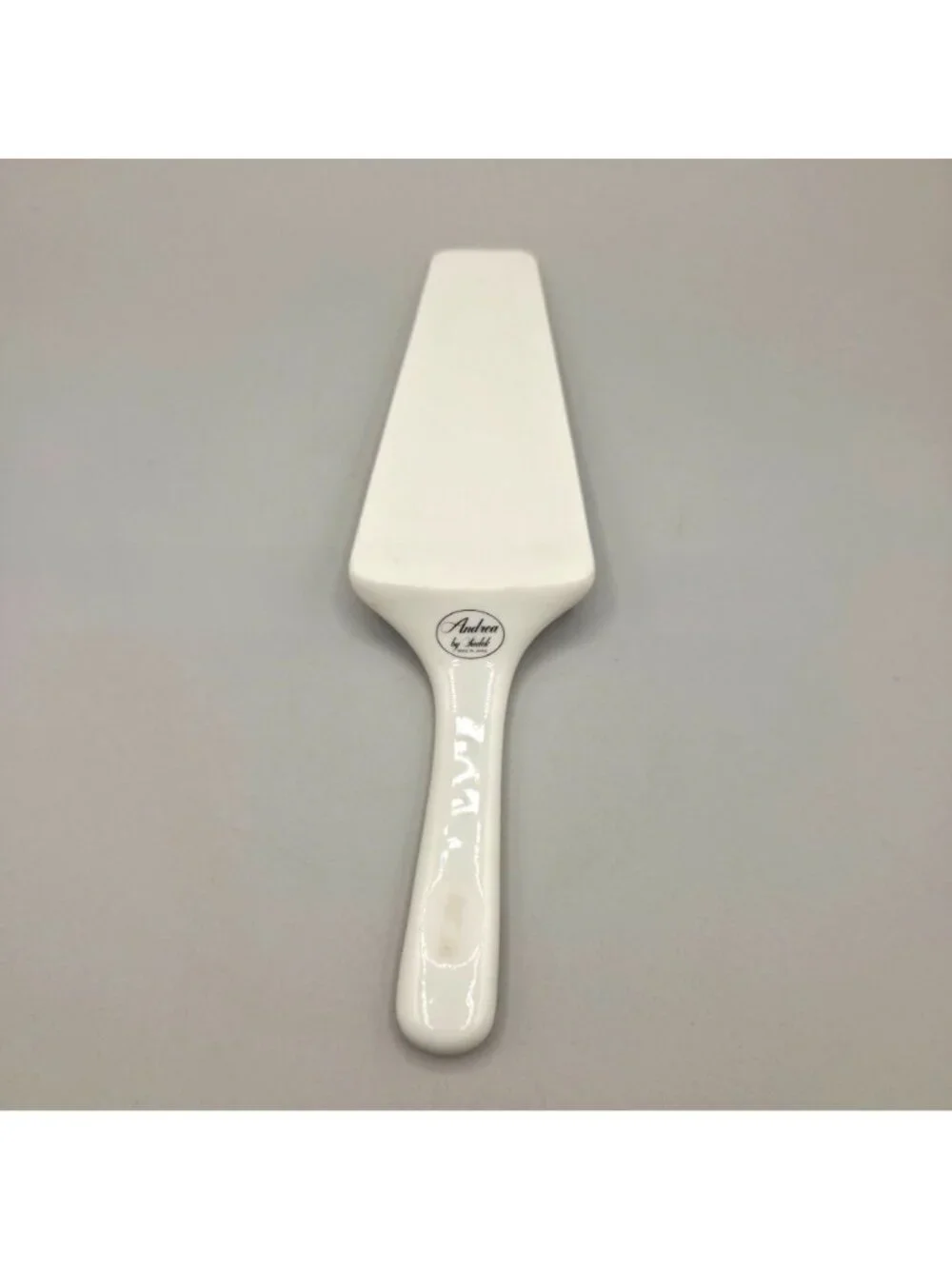 Royal Violets Porcelain Cake Pie Server Purple Gold Accents Andrea By Sadek